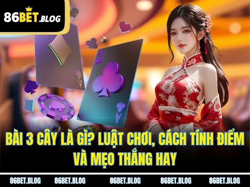 Bài 3 Cây Là Gì? Luật Chơi, Cách Tính Điểm Và Mẹo Thắng Hay