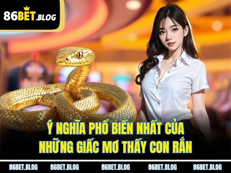Ý nghĩa phổ biến nhất của những giấc mơ thấy con rắn